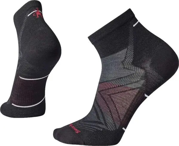 Smartwool Smartwool RUN ZERO CUSHION ANKLE SOCKS Мъжки спортни чорапи, черно, размер