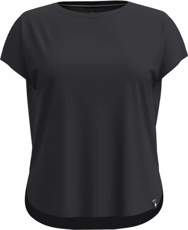 Smartwool Smartwool SHORT SLEEVE SWING TOP Дамска тениска, черно, размер