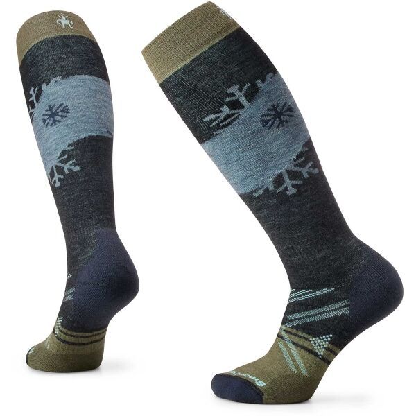 Smartwool Smartwool SKI FC SNOWPOCALYPSE PATTERN OTC Дамски  скиорски чорапи, черно, размер
