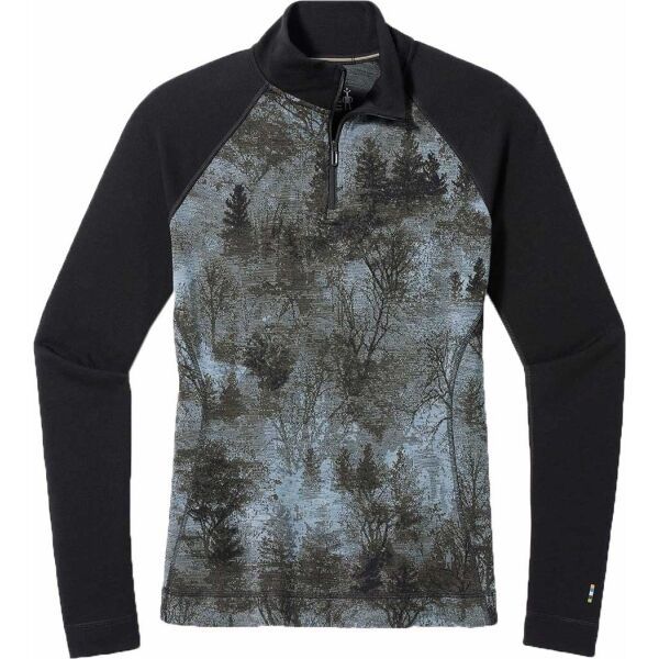 Smartwool Smartwool W CLASSIC THERMAL MERINO BL 1/4 ZB Дамска тениска, черно, размер
