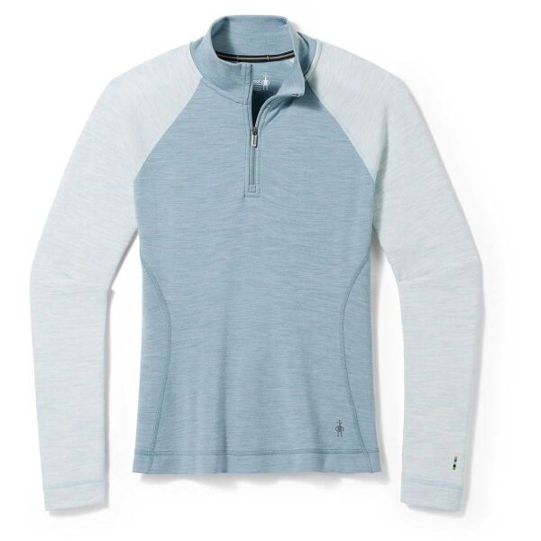 Smartwool Smartwool W CLASSIC THERMAL MERINO BL 1/4 ZB Дамска тениска, светлосиньо, размер