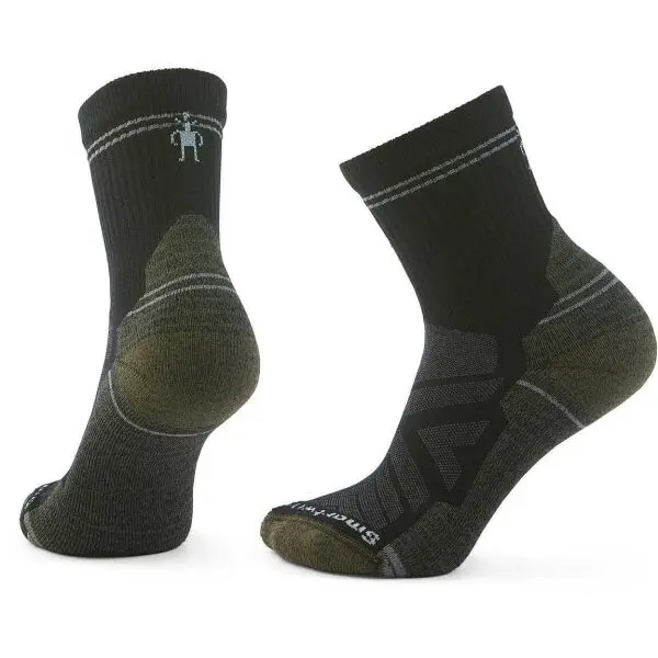 Smartwool Smartwool W HIKE LIGHT CUSHION MID CREW Дамски аутдор чорапи, черно, размер