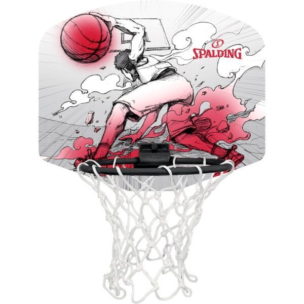 Spalding Spalding SKETCH MICRO MINI BACKBOARD SET Баскетболен мини кош, червено, размер