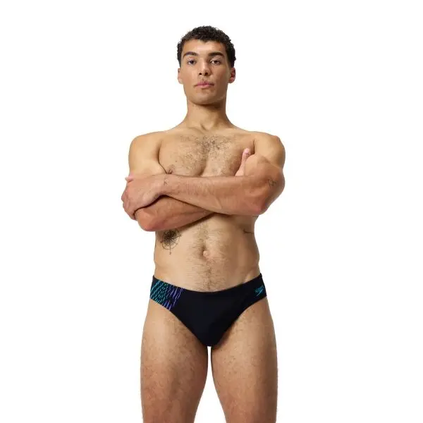 Speedo Speedo 7CM TECH PANEL Мъжки бански, черно, размер