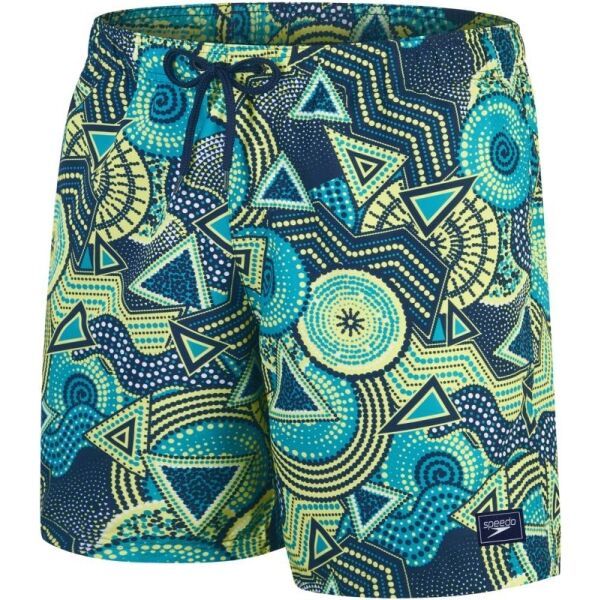 Speedo Speedo DIGITAL PRINTED LEISURE 18 Мъжки шорти за плуване, зелено, размер