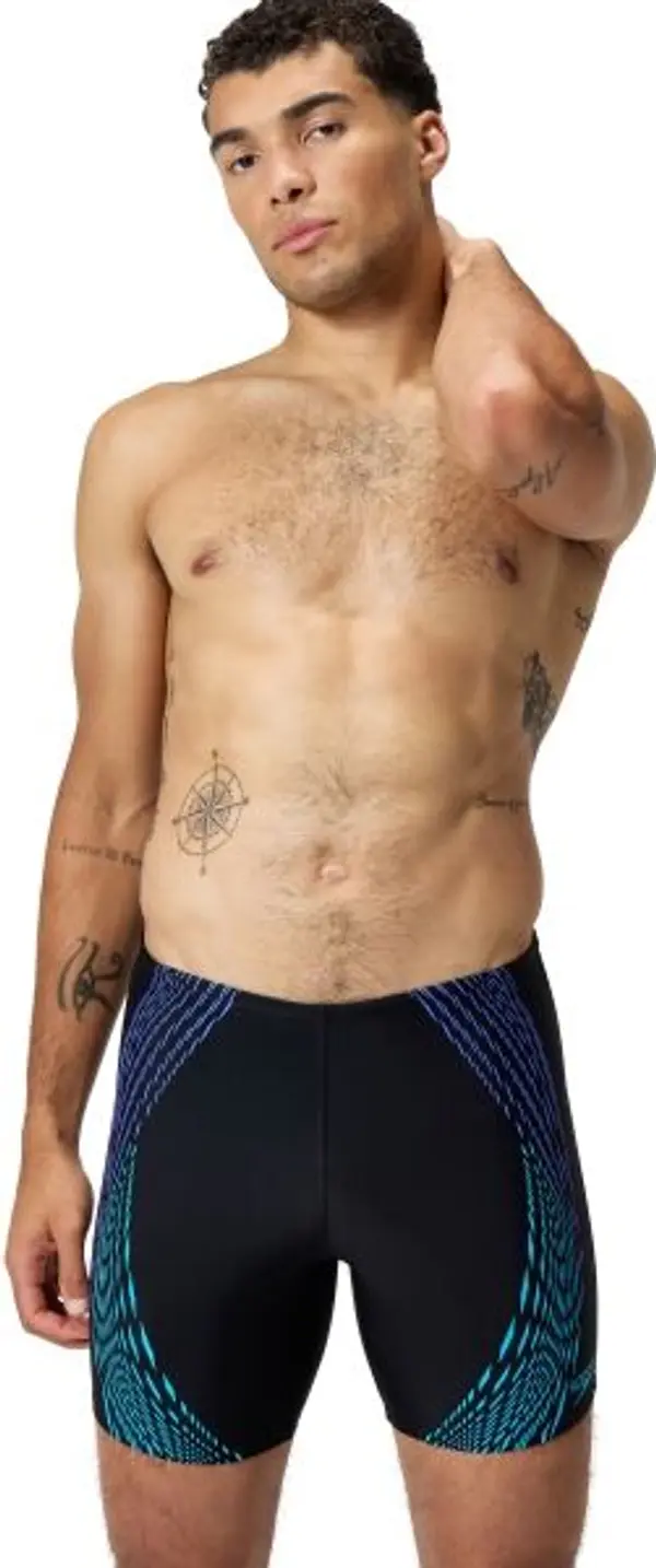 Speedo Speedo DUO LOGO PRINT Мъжки бански, черно, размер