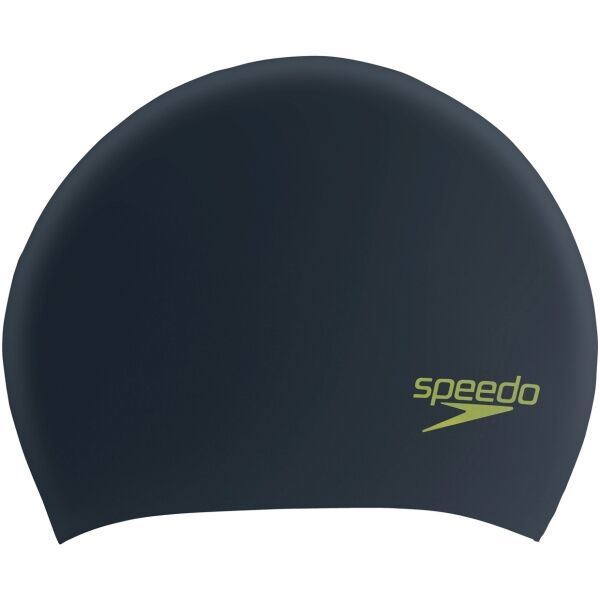 Speedo Speedo LONG HAIR CAP JU Юношеска шапка за плуване, черно, размер