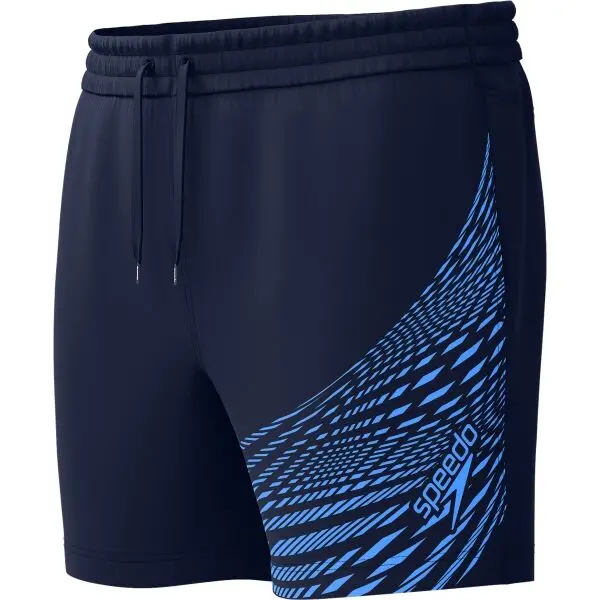 Speedo Speedo MEDLEY LOGO 16 Мъжки шорти за плуване, тъмносин, размер