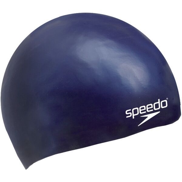 Speedo Speedo MOULDED SILC CAP JU Юношеска шапка за плуване, тъмносин, размер