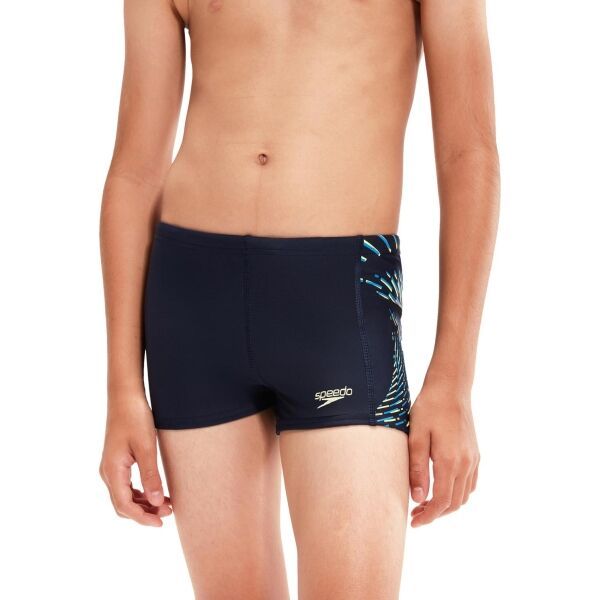 Speedo Speedo PLASTISOL PLACEMENT Спортни бански за момчета, тъмносин, размер