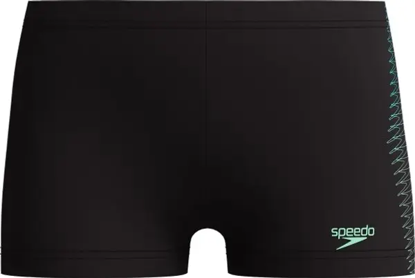 Speedo Speedo PLASTISOL PLCEMENT Момчешки спортни бански, черно, размер 9-10Y