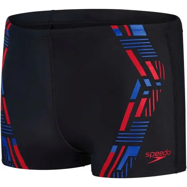 Speedo Speedo TECH PRINT AQUASHORT Мъжки бански, черно, размер