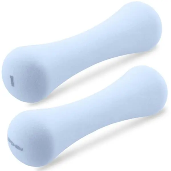 Spokey Spokey BONE 1 KG Комплект неопренови гири, светлосиньо, размер 1 KG