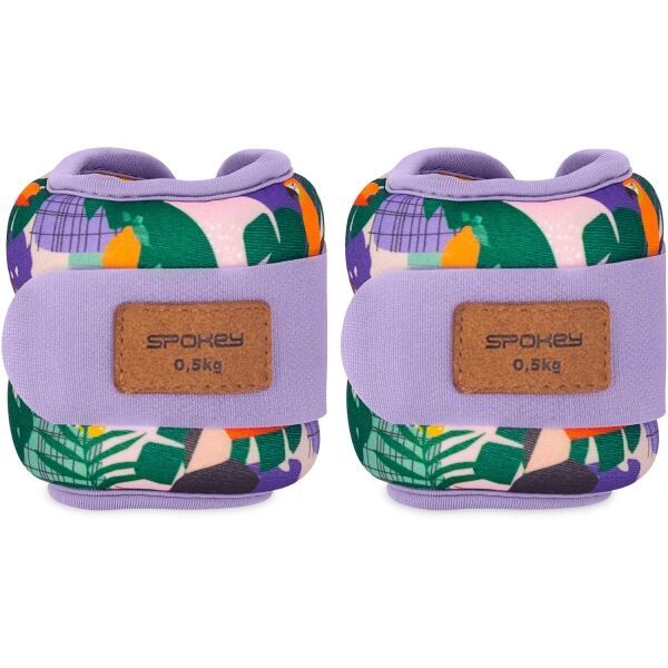 Spokey Spokey HOME JUNGLE 2 x 0,5 KG Тежести за краката и ръсете, микс, размер