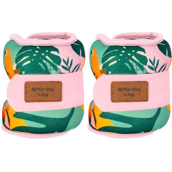 Spokey Spokey HOME JUNGLE 2 x 1,5 KG Тежести за краката и ръсете, микс, размер