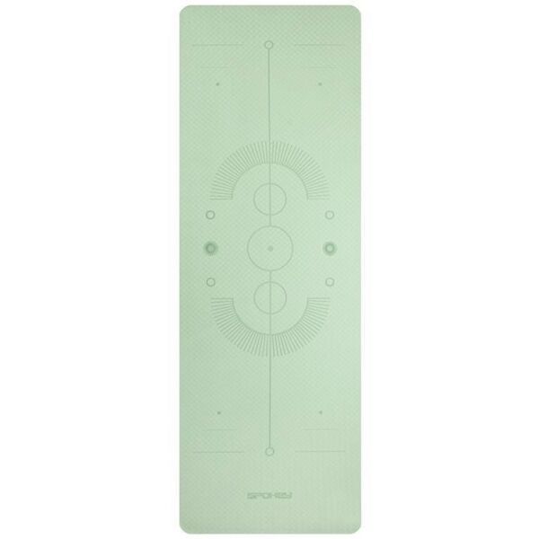 Spokey Spokey MANDALA Постелка за йога, зелено, размер