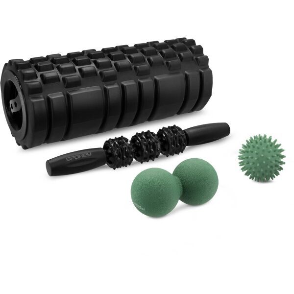Spokey Spokey MIXROLL SET Комплект за масаж, черно, размер