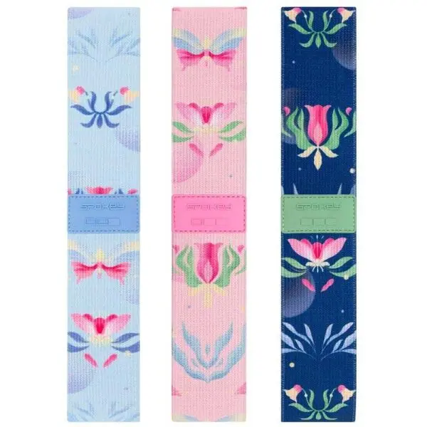 Spokey Spokey THE BLOOM BAND SET Комплект ластици за упражнения, микс, размер