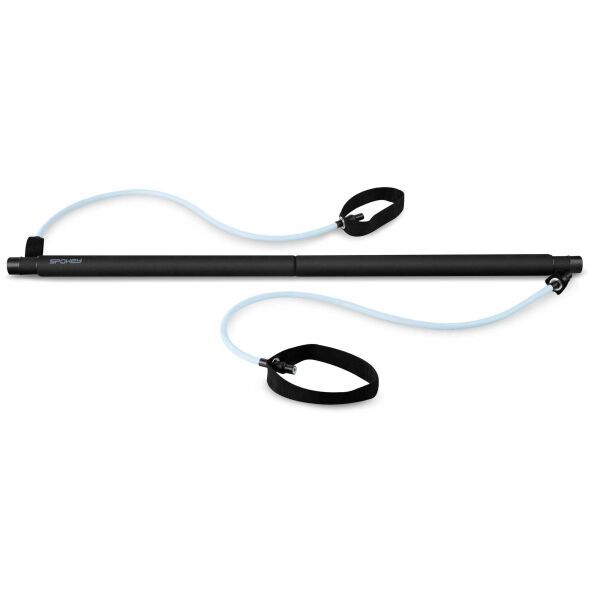 Spokey Spokey VARIO BAR Укрепващ лост с ластик, черно, размер