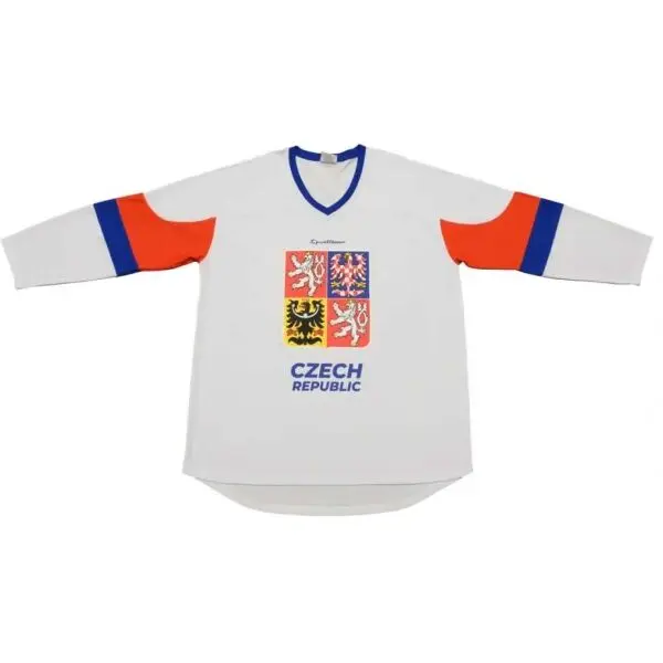 SPORT TEAM SPORT TEAM ČR 9 Хокейна фланелка, бяло, размер