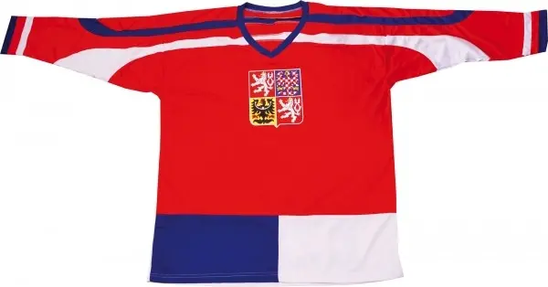 SPORT TEAM SPORT TEAM HOKEJOVÝ DRES ČR Фланелка за хокей, червено, размер