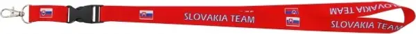 SPORT TEAM SPORT TEAM KLÍČENKA SR 2 Ключодържател  SLOVAKIA TEAM, червено, размер