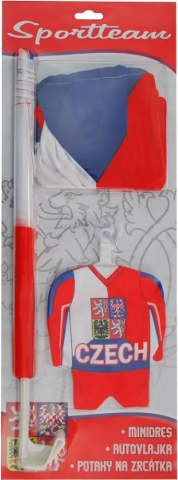 SPORT TEAM SPORT TEAM КОМПЛЕКТ ЗА ФЕНОВЕ ЧР 1 Комплект за фенове, червено, размер