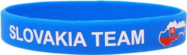 SPORT TEAM SPORT TEAM NÁRAMEK SILIKON SR 2 Силиконова гривна, синьо, размер