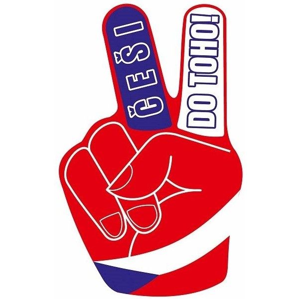 SPORT TEAM SPORT TEAM РЪКА ЗА ФЕНОВЕ -ЧЕШКА РЕПУБЛИКА Ръка за фенове, червено, размер