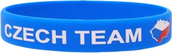 SPORT TEAM SPORT TEAM СИЛИКОНОВА ГРИВНА ЧР 3 Силиконова гривна, синьо, размер