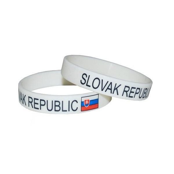 SPORT TEAM SPORT TEAM NÁRAMEK SILIKON SR 2 Силиконова гривна, бяло, размер os