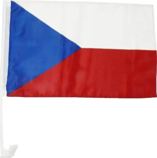 SPORT TEAM SPORT TEAM Знаме за автомобил CZ Знаме за кола CZ - знаме за кола CZ, червено, размер