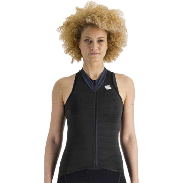 Sportful Sportful KELLY W SLEEVELESS JERSEY Дамска фланелка за колоездене, черно, размер