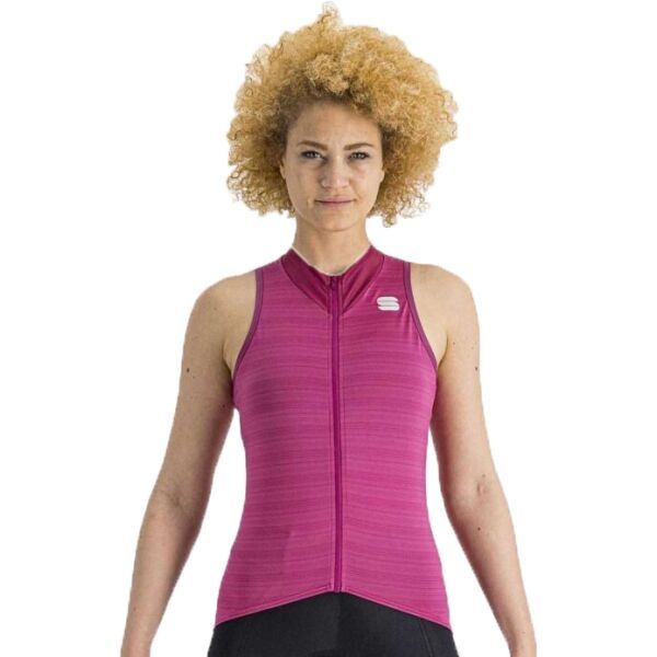 Sportful Sportful KELLY W SLEEVELESS JERSEY Дамска фланелка за колоездене, лилаво, размер