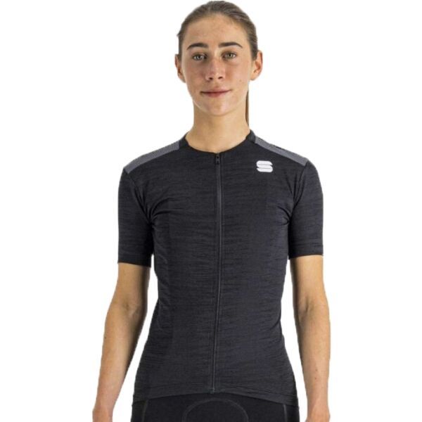 Sportful Sportful SUPERGIARA W JERSEY Дамска фланелка за колоездене, черно, размер