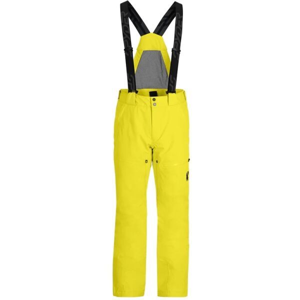 Spyder Spyder DARE Мъжки ски панталони, жълто, размер
