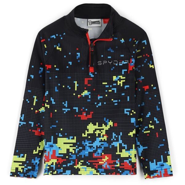 Spyder Spyder DIGITAL  STRETCH Ски пуловер за момчета, черно, размер