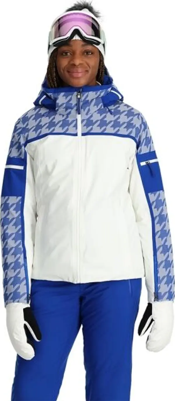 Spyder Spyder POISE Дамско скиорско яке, бяло, размер