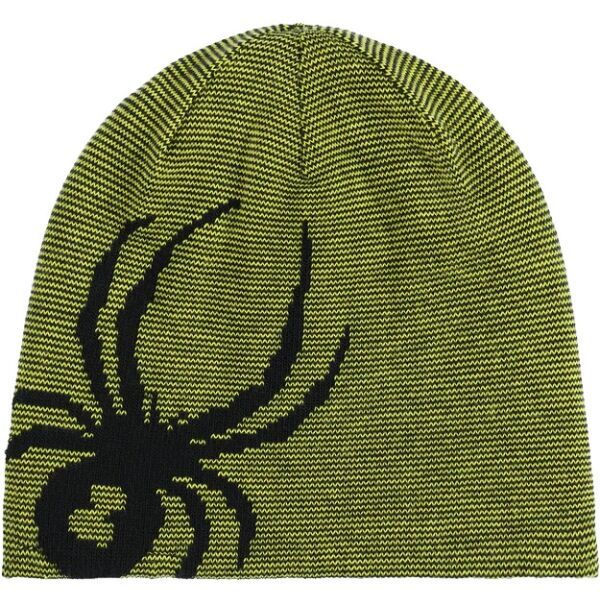 Spyder Spyder REVERSIBLE Мъжка зимна шапка, тъмнозелено, размер