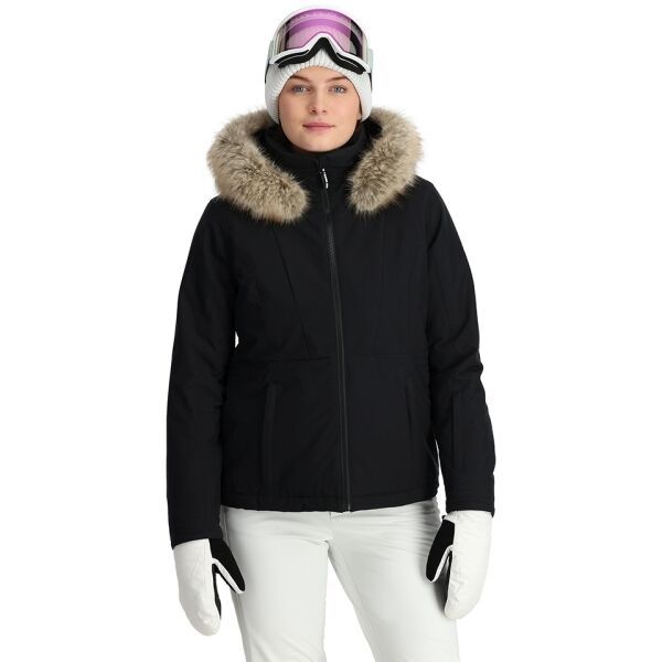 Spyder Spyder VIDA Дамско скиорско яке, черно, размер