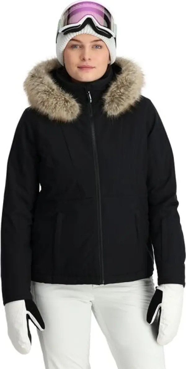 Spyder Spyder VIDA Дамско скиорско яке, черно, размер