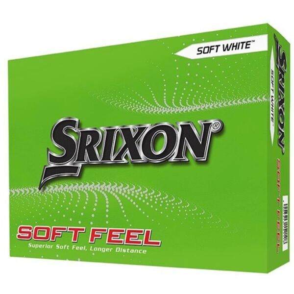 SRIXON SRIXON SOFT FEEL 12 pcs Топчета за голф, бяло, размер os