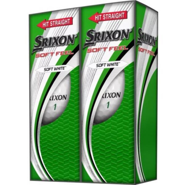 SRIXON SRIXON SOFT FEEL 6 pcs Топки за голф, бяло, размер os
