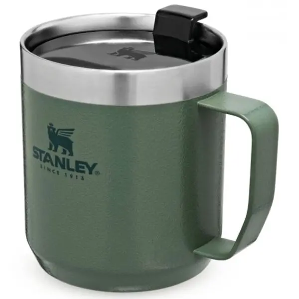 STANLEY STANLEY CAMP MUG 350ml Туристическа чаша, зелено, размер 350 ML