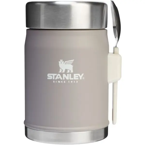 STANLEY STANLEY LEGENDARY CLASSIC 400ml Термос за храна с лъжица/вилица, сиво, размер 400 ML