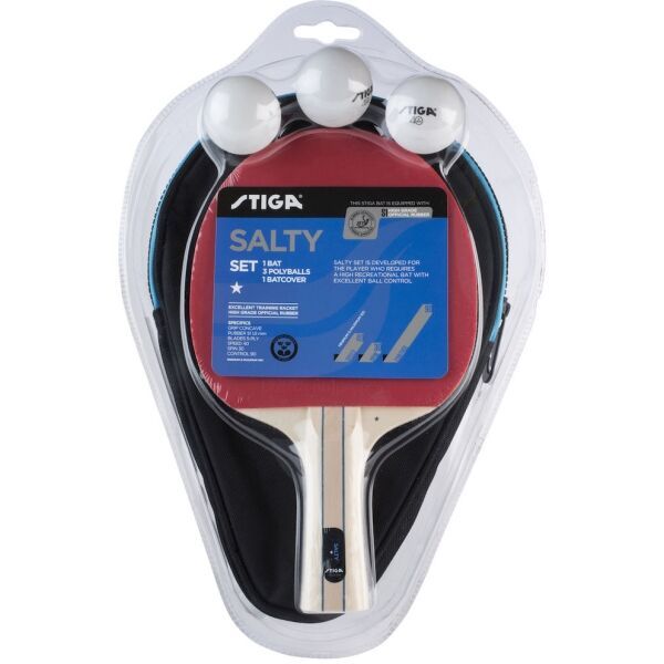 Stiga Stiga SET SALTY Комплект за тенис на маса, черно, размер