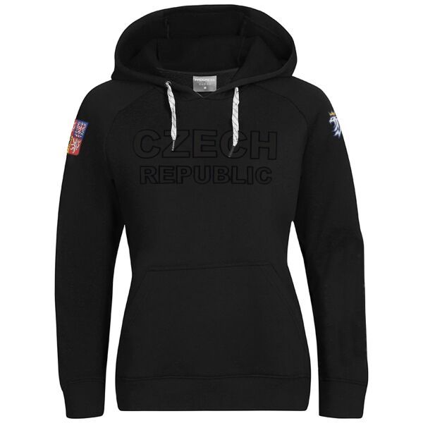 Střída Střída CZECH HOODY Дамски суитшърт, черно, размер