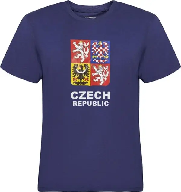 Střída Střída CZECH T-SHIRT Мъжка тениска, тъмносин, размер