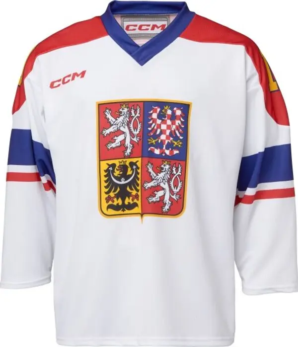 Střída Střída FAN ČR ČERVENKA Фланелка за хокей, бяло, размер