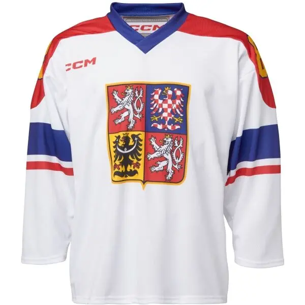 Střída Střída FAN ČR PASTRŇÁK Фланелка за хокей, бяло, размер